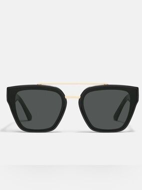 Sweet Talker Square Sunglasses Blk/Smk
